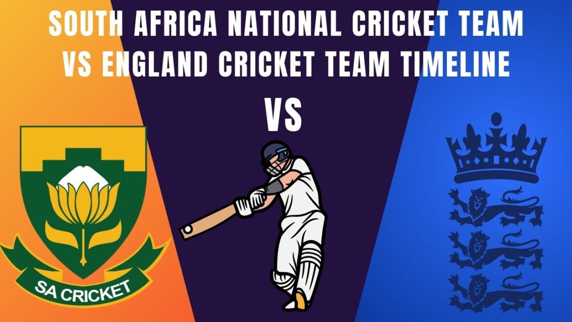 south africa national cricket team vs england cricket team timeline